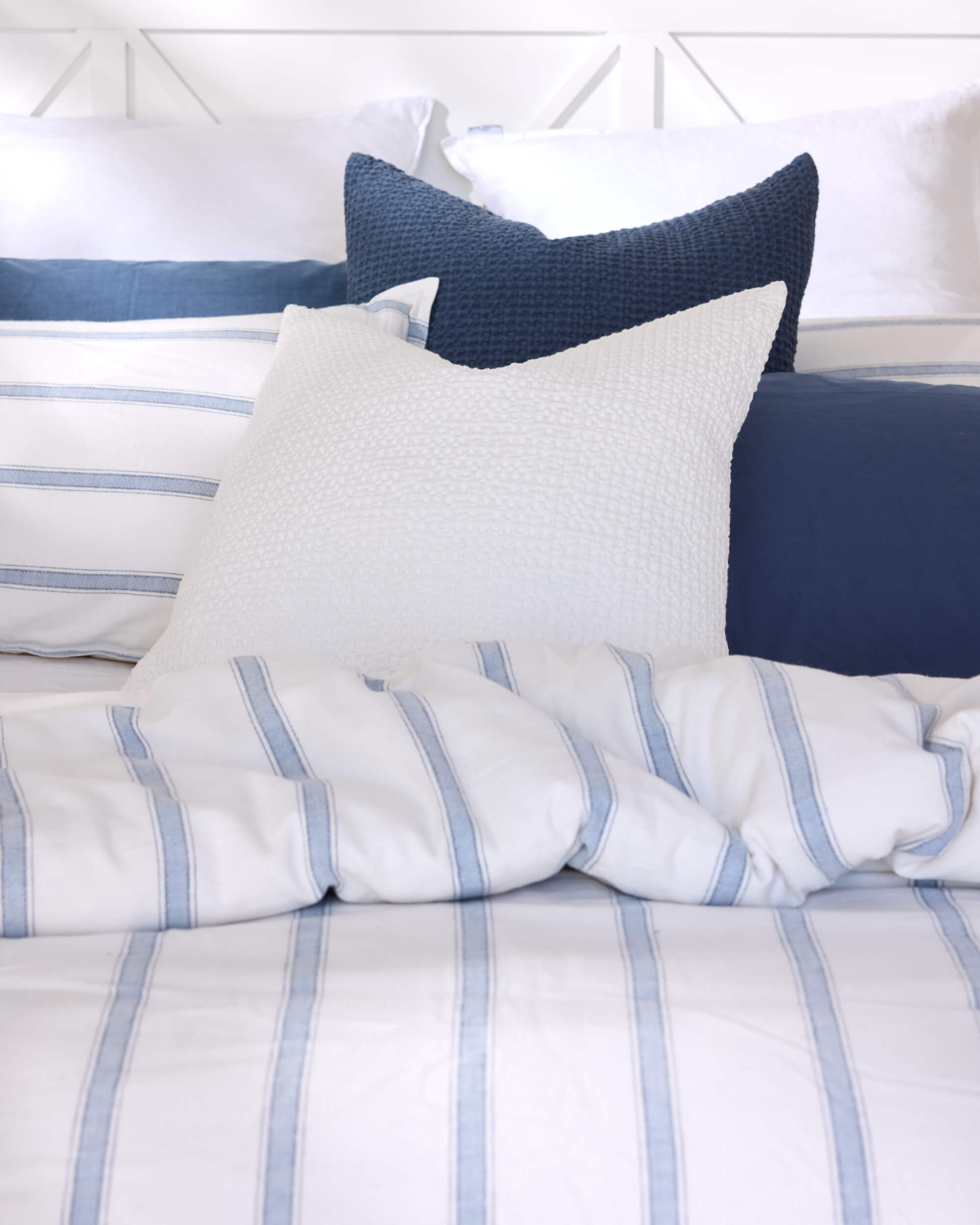Royal Doulton Kate bedding styled in a bedroom