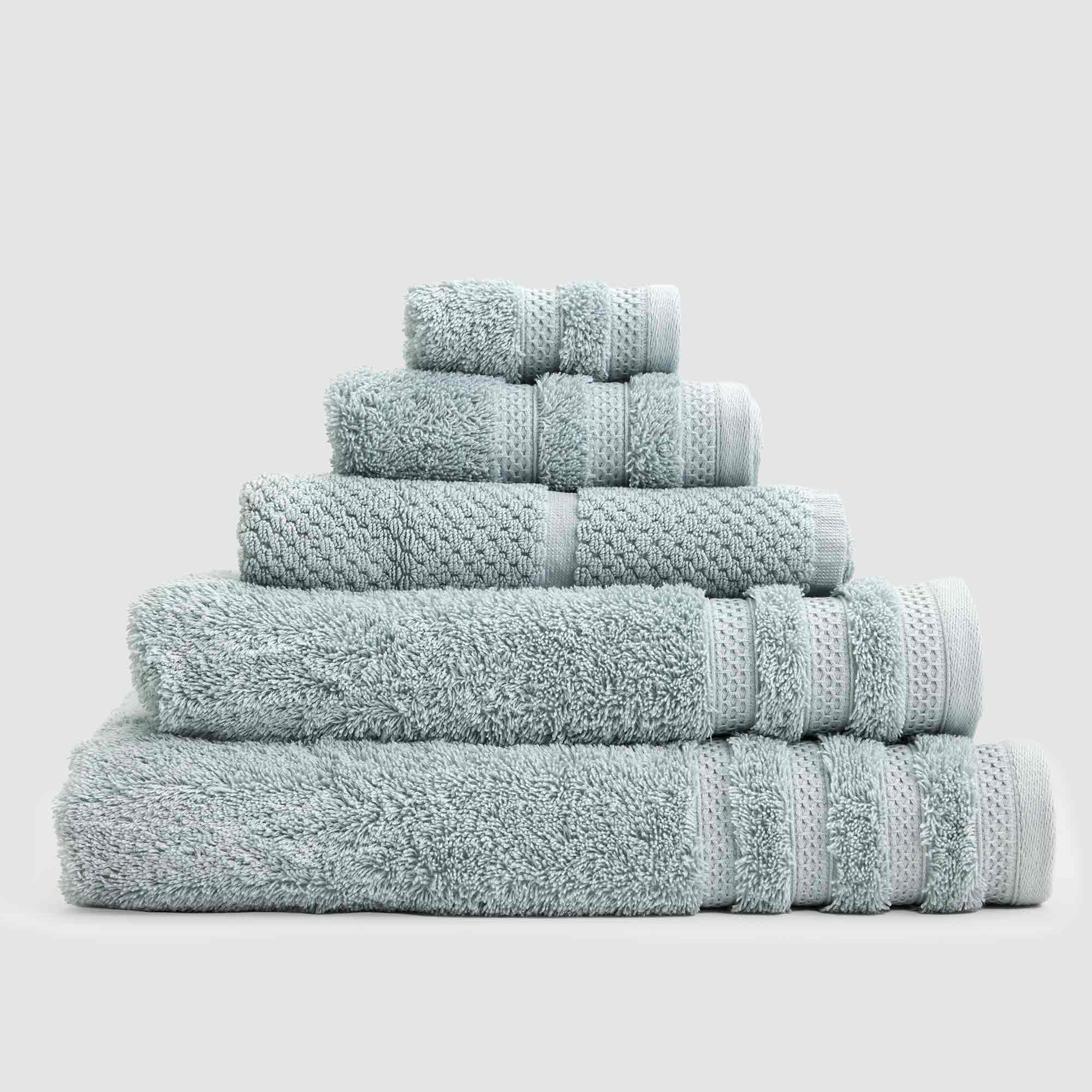 Royal Doulton Chelsea towel set in Glacier