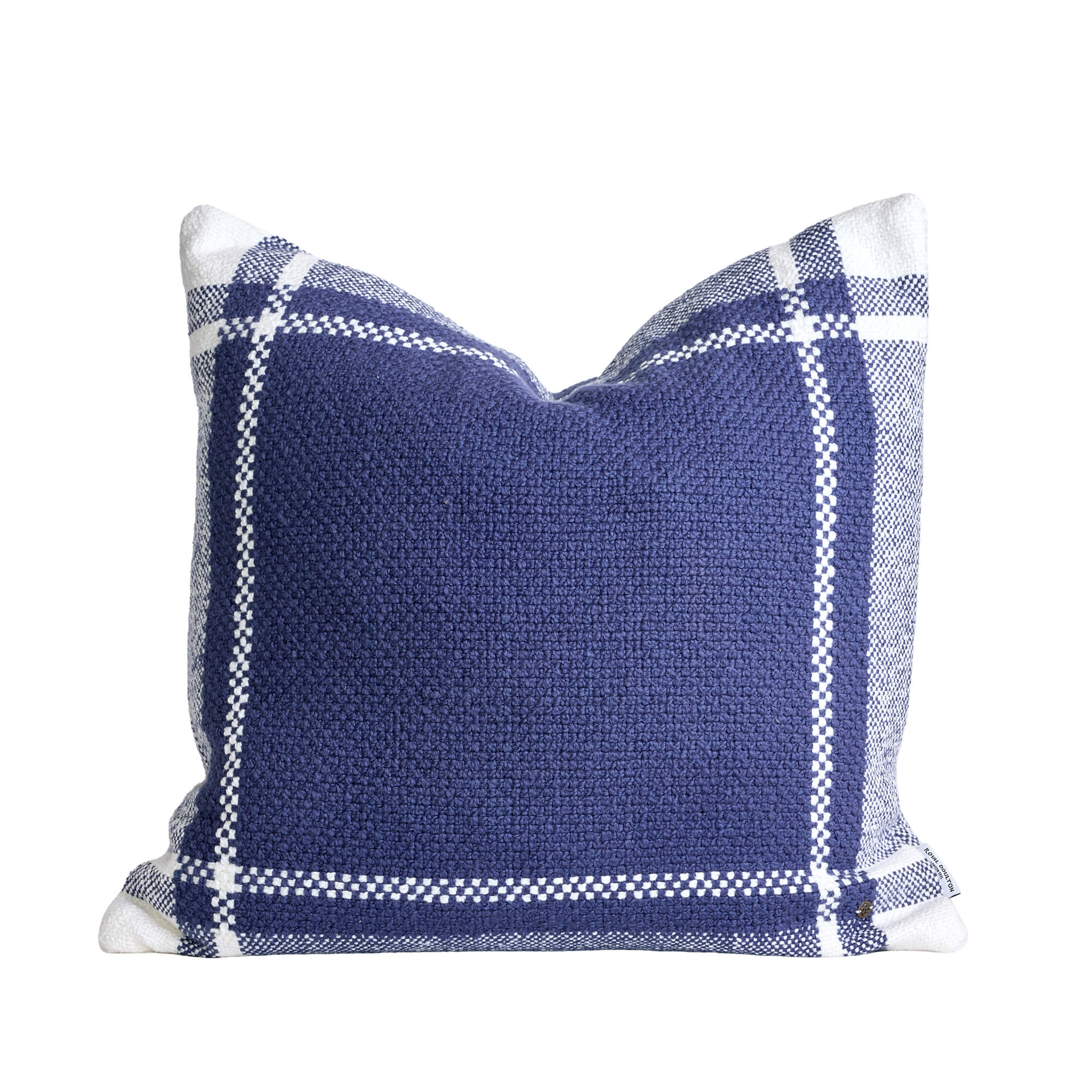 Royal Doulton Morris cushion in Navy