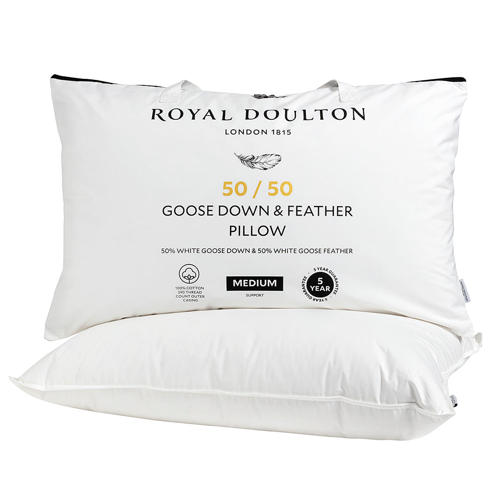 Royal Doulton 50/50 Goose Down Pillow (45x70cm)