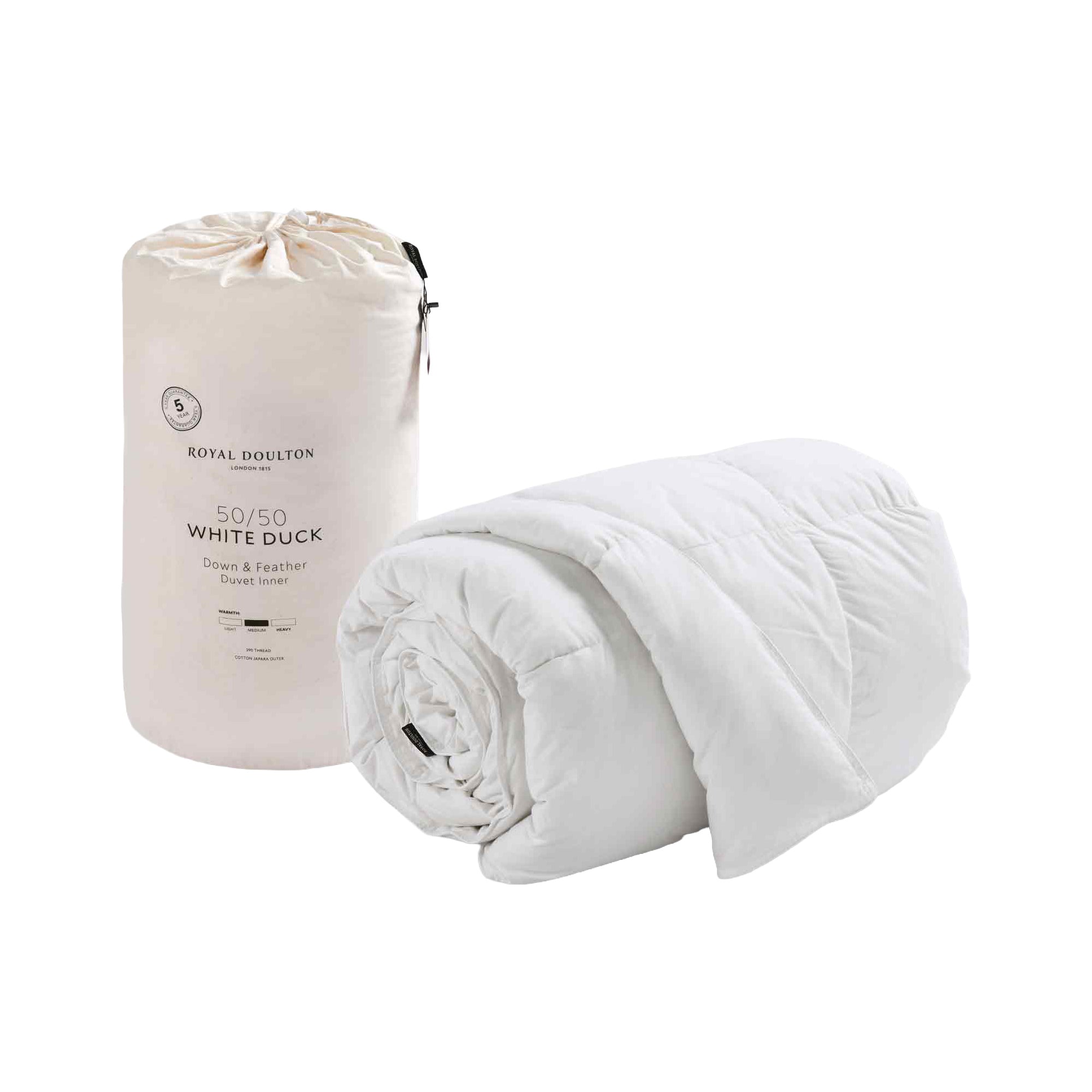 Royal Doulton 50/50 Duck Down & Feather Duvet Inner