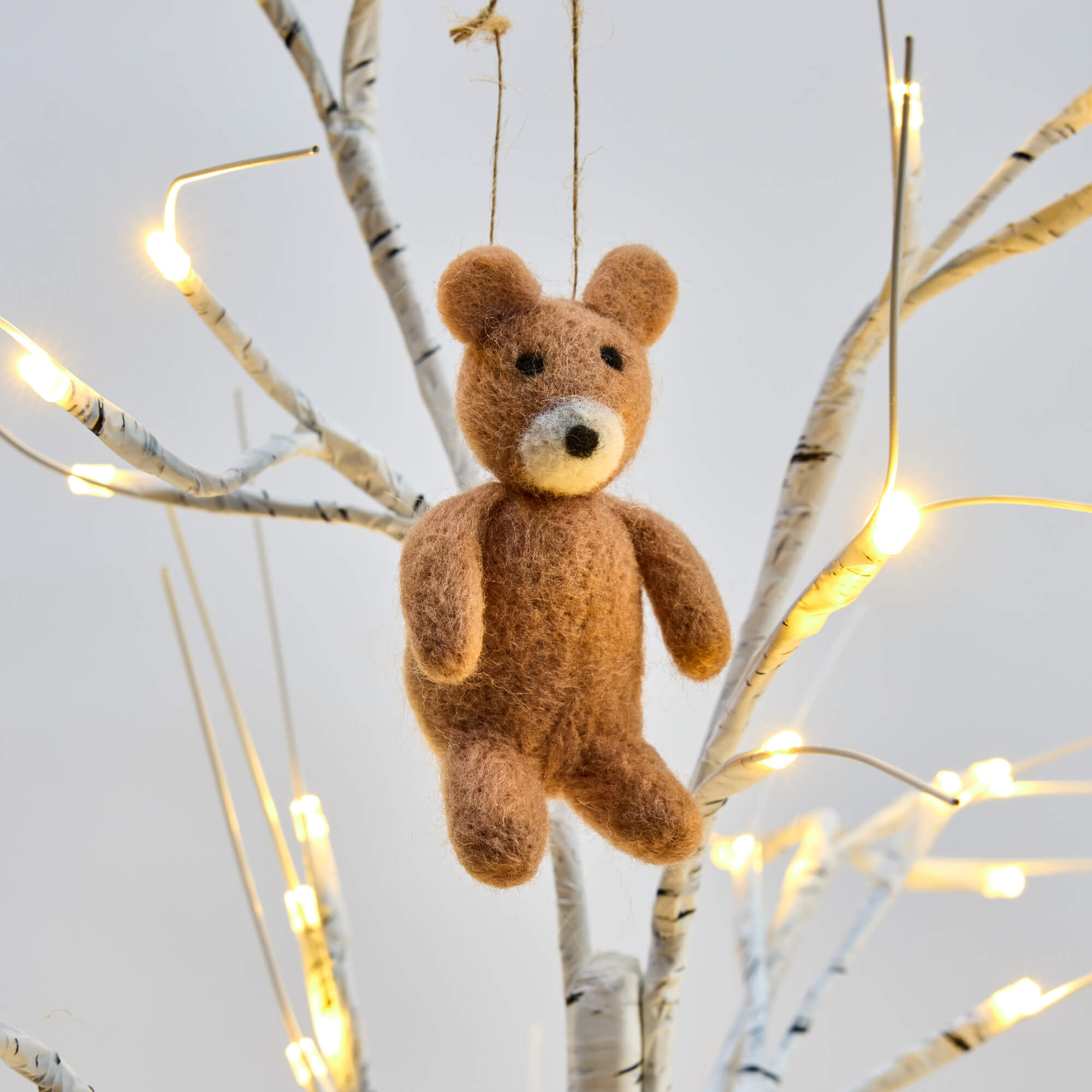 Royal Doulton Bunnykins Teddy felt Christmas ornament
