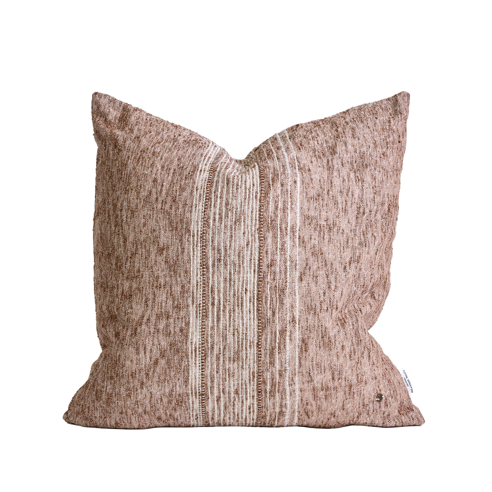 Royal Doulton Odessa cushion in Rust
